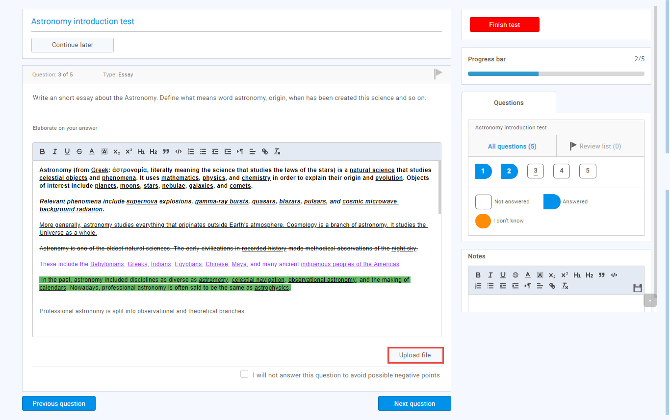 Essay file explorer image