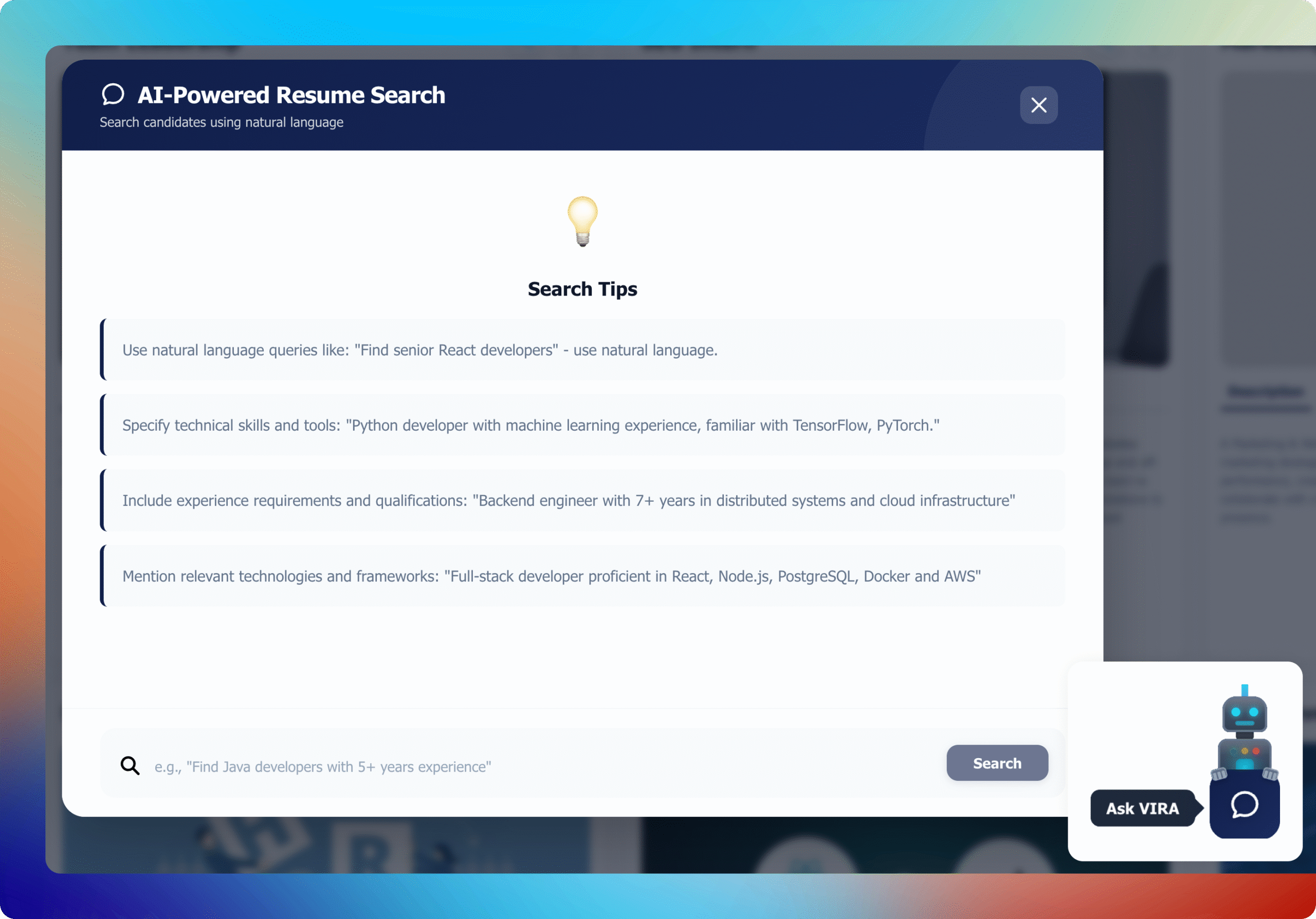 AI Powered Search Resume